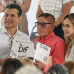 Entregan Lucy y Lalo 3 mil insumos alimentarios en zonas urbana y rural