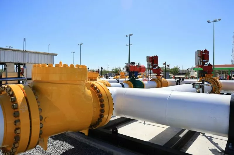 Supervisan los avances del Complejo Procesador de Gas Burgos en Reynosa