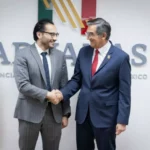 Se reúne Américo con nuevo titular de Aduanas; impulsa proyecto estratégico