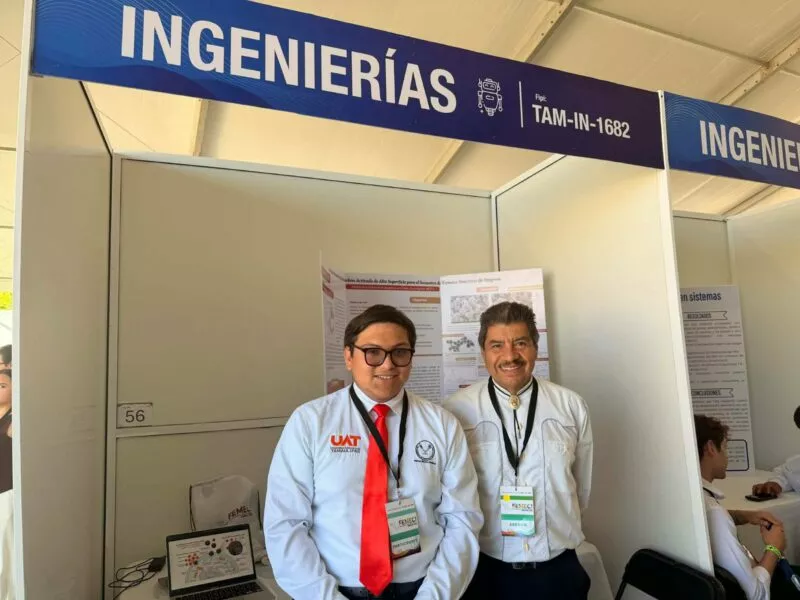 Estudiante de la UAT pone en alto a Tamaulipas durante la FEMECI 2026