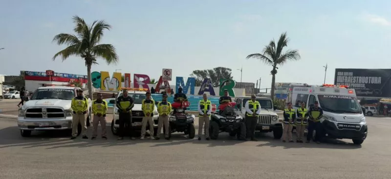 Refuerza Protección Civil del Estado el operativo de atención en Playa Miramar
