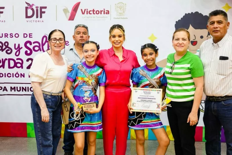 Celebra DIF Victoria concurso de las Rondas (infantiles) y Salto de Cuerda