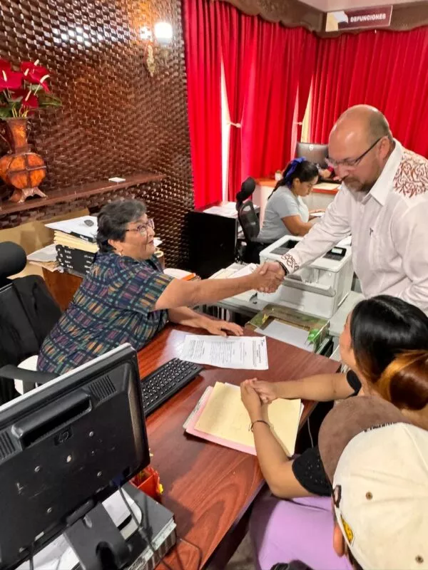 Supervisa Villegas González Oficialía Primera del Registro Civil en Madero