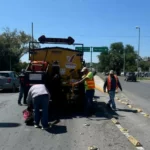 Ayuntamiento continúa rehabilitando las calles en la capital de Tamaulipas
