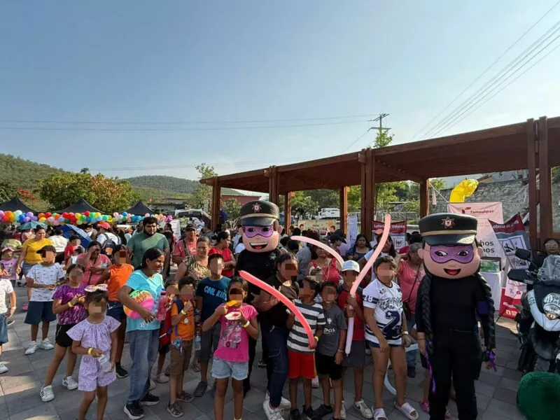 Celebra Guardia Estatal de Género a niñez en municipios de Tamaulipas