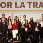 Lalo Gattás felicita y le desea éxito a Ariadna Montiel, dirigente de morena