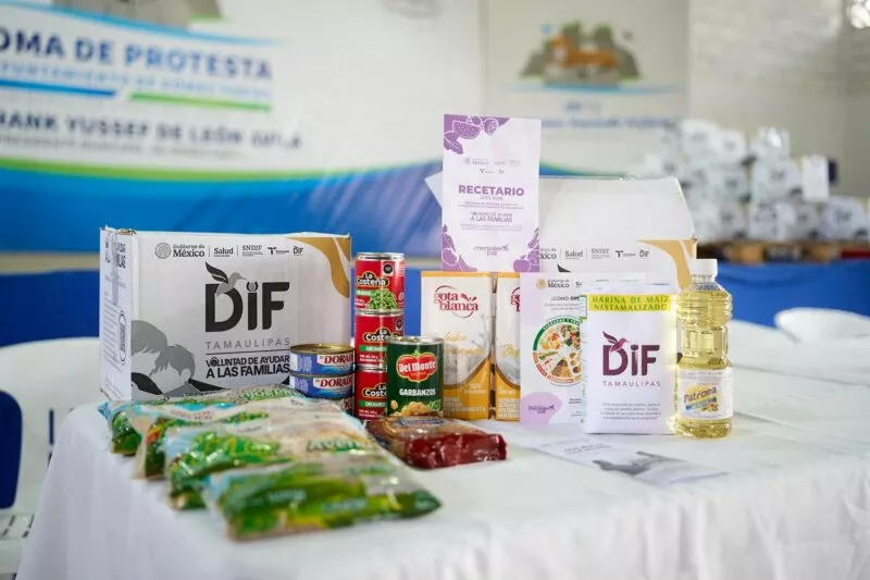 Beneficia DIF Tamaulipas a más de 63 mil personas con apoyos alimentarios