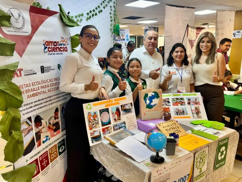 Destaca la UAT en etapas regionales de certamen ExpoCiencias Tamaulipas