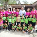 Inicia Municipio construcción de una amplia techumbre en jardín de niños