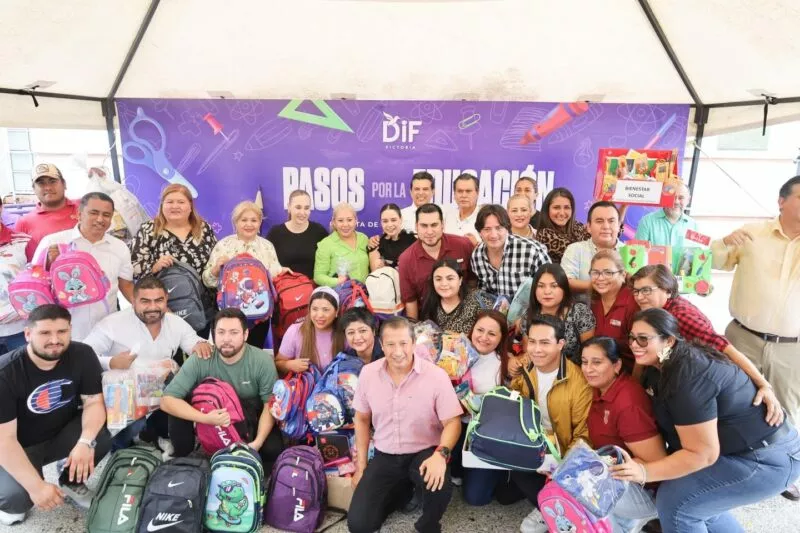 El DIF Victoria invita a sumarse a la cuarta Caravana de Útiles Escolares