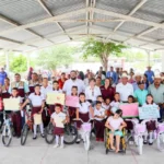 Lleva SEBIEN paquetes alimentarios y Comedor de Bienestar a San Carlos