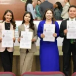 Alumnos de la UAT concluyen estancia en el Órgano de Administración Judicial