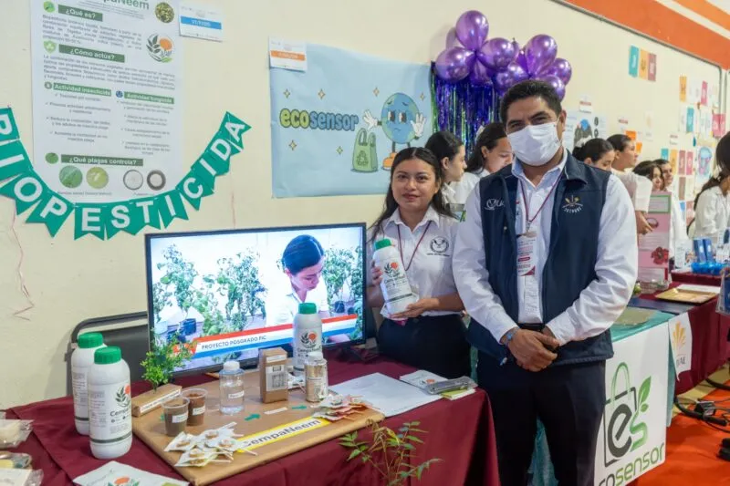 Para eliminar las plagas agrícolas alumna de la UAT crea biopesticida