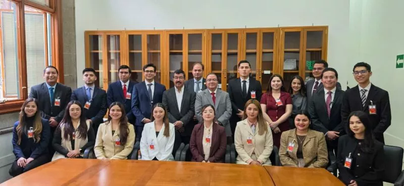 Fortalece rector perfil profesional de estudiantes de la UAT ante la SCJN