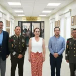 Carmen Lilia honra a Nuevo Laredo y expone la ‘Galería de los Presidentes’