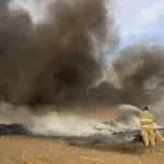 El incendio cerca del relleno sanitario podría haber sido provocado, dice PC