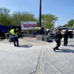 Clausuran y aseguran un predio en Reynosa con neumáticos en desuso