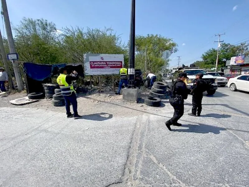 Clausuran y aseguran un predio en Reynosa con neumáticos en desuso