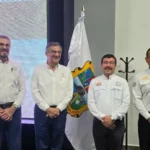 Rector de la UAT presenta avances del Atlas de Riesgos ante Gobernador