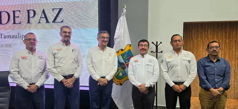 Rector de la UAT presenta avances del Atlas de Riesgos ante Gobernador