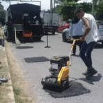 Avanza el programa de conservación de las vialidades en Ciudad Victoria